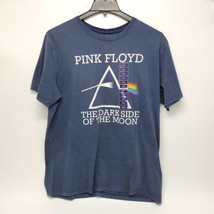 Pink Floyd Men's Crewneck Short Sleeve Band T Shirt (Dark Blue, XXL) New W/ Tags